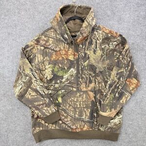 Ridgecut 3XL Mossy Oak Camo Sherpa Lined Hunting Hoodie Pullover Heavyweight